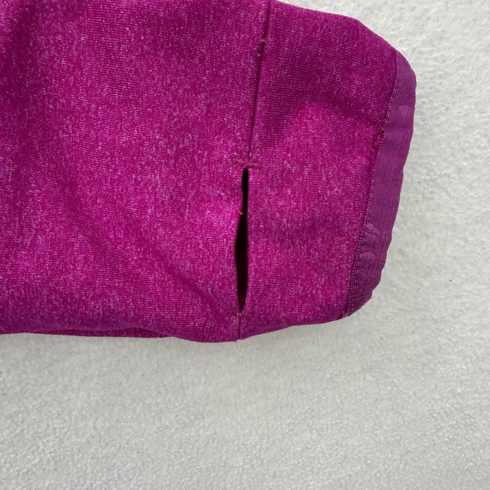 Stio Womens Size L Large Magenta Heathered Full Zip Performance Athletic Jacket - Picture 5 of 7